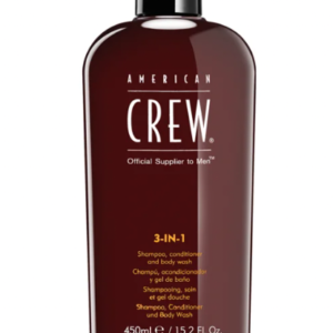 American Crew 3-in-1 Shampoo Conditioner and Body Wash 450ml